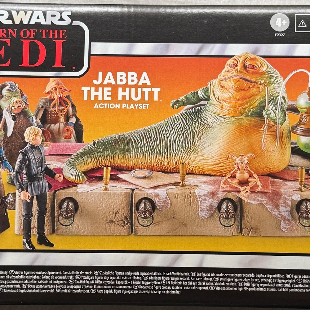 Star Wars The Vintage Collection Jabba the Hutt Action Playset Hasbro Jedi